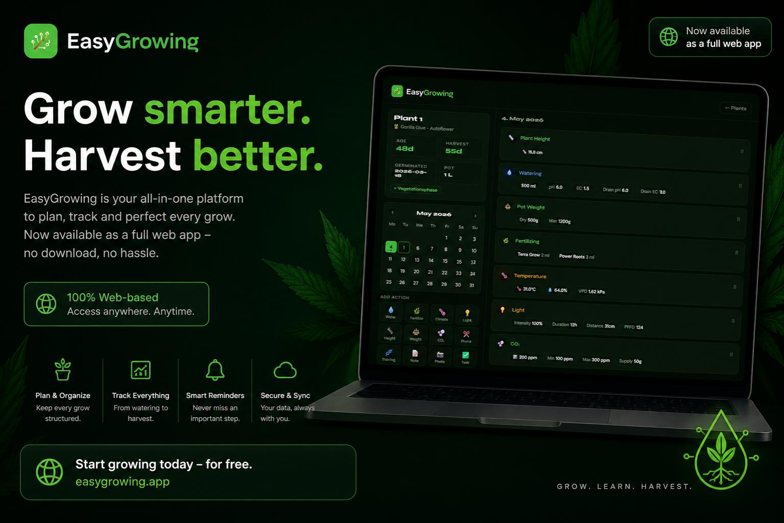 EasyGrowing WebApp